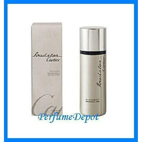 cartier roadster deodorant spray|roadster fragrance.